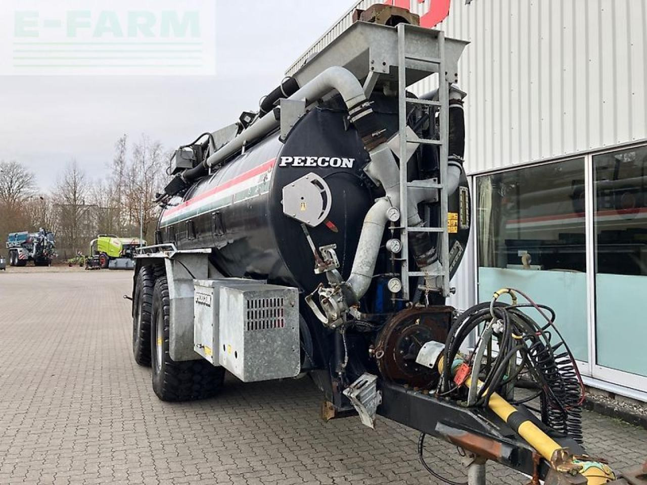 Equipamento de fertilização Peecon eur-200 mit turbokranarm (kaweco): foto 9
