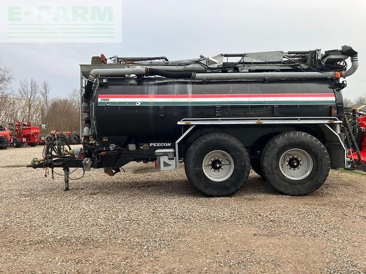 Equipamento de fertilização Peecon eur-200 mit turbokranarm (kaweco): foto 6