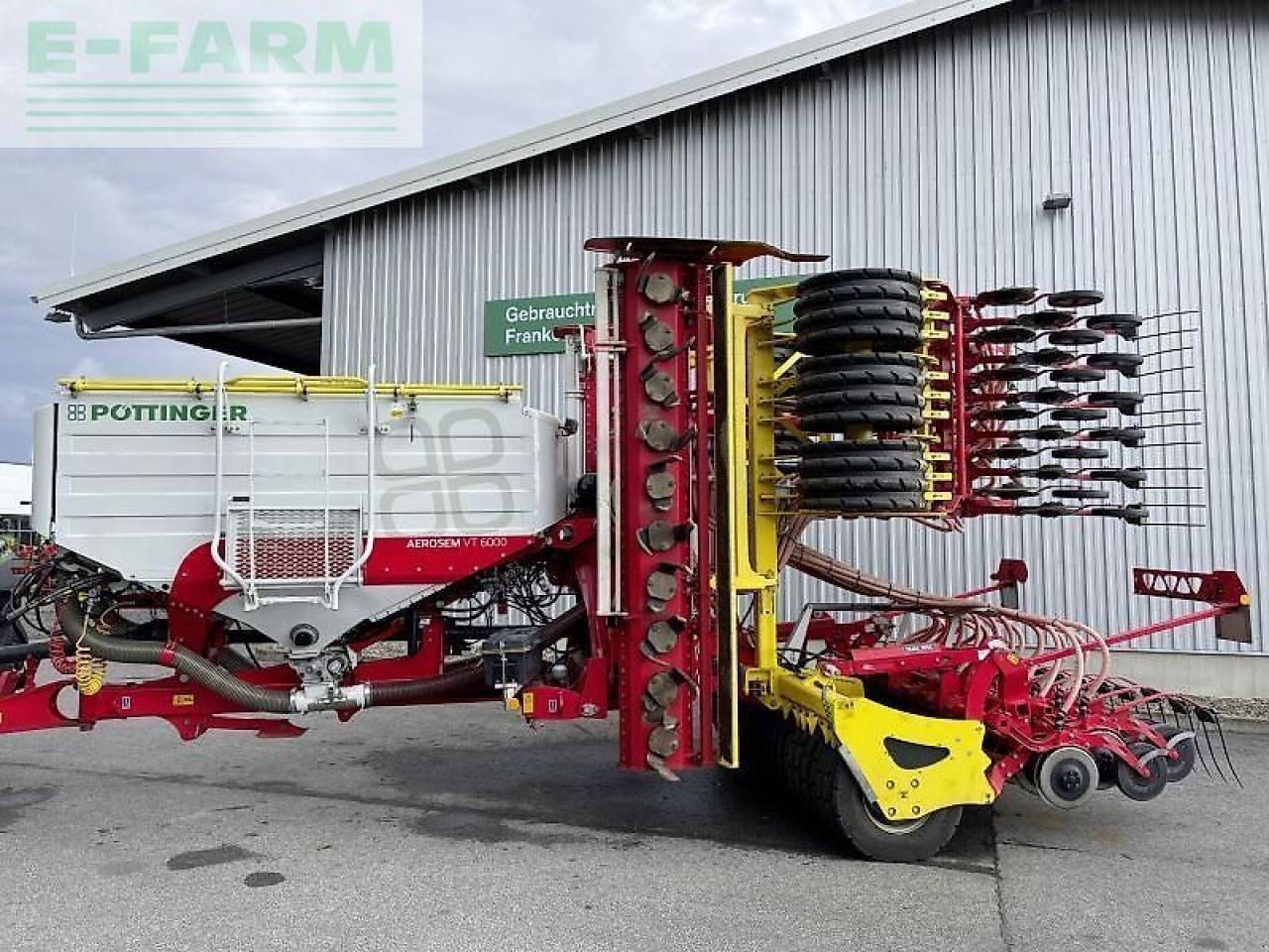 Pöttinger aerosem vt 6000 dd - Semeadeira: foto 2 Pöttinger aerosem vt 6000 dd - Semeadeira: foto 2