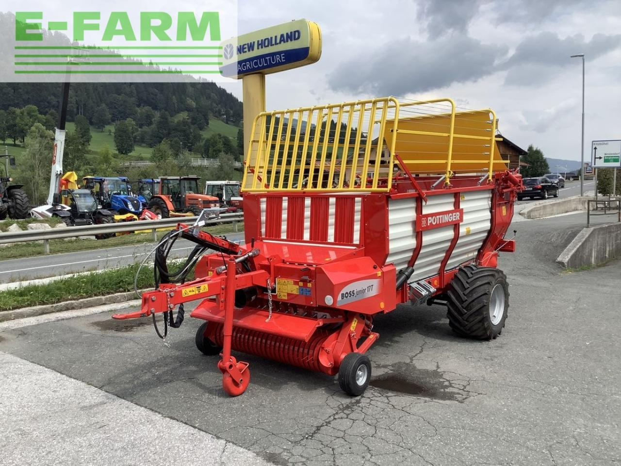 Pöttinger boss junior 17 t - Reboque basculante agrícola: foto 4 Pöttinger boss junior 17 t - Reboque basculante agrícola: foto 4
