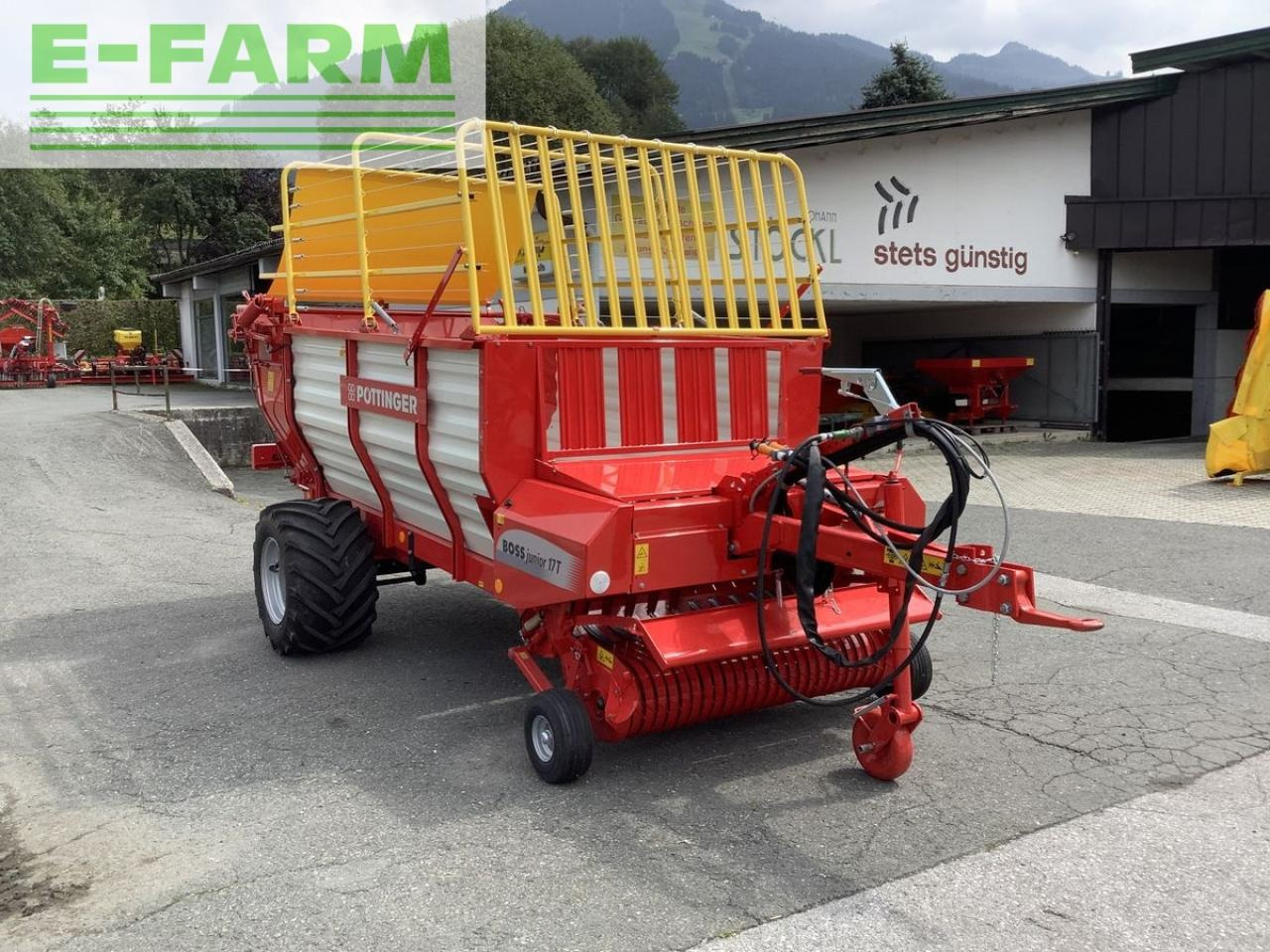 Pöttinger boss junior 17 t - Reboque basculante agrícola: foto 1 Pöttinger boss junior 17 t - Reboque basculante agrícola: foto 1