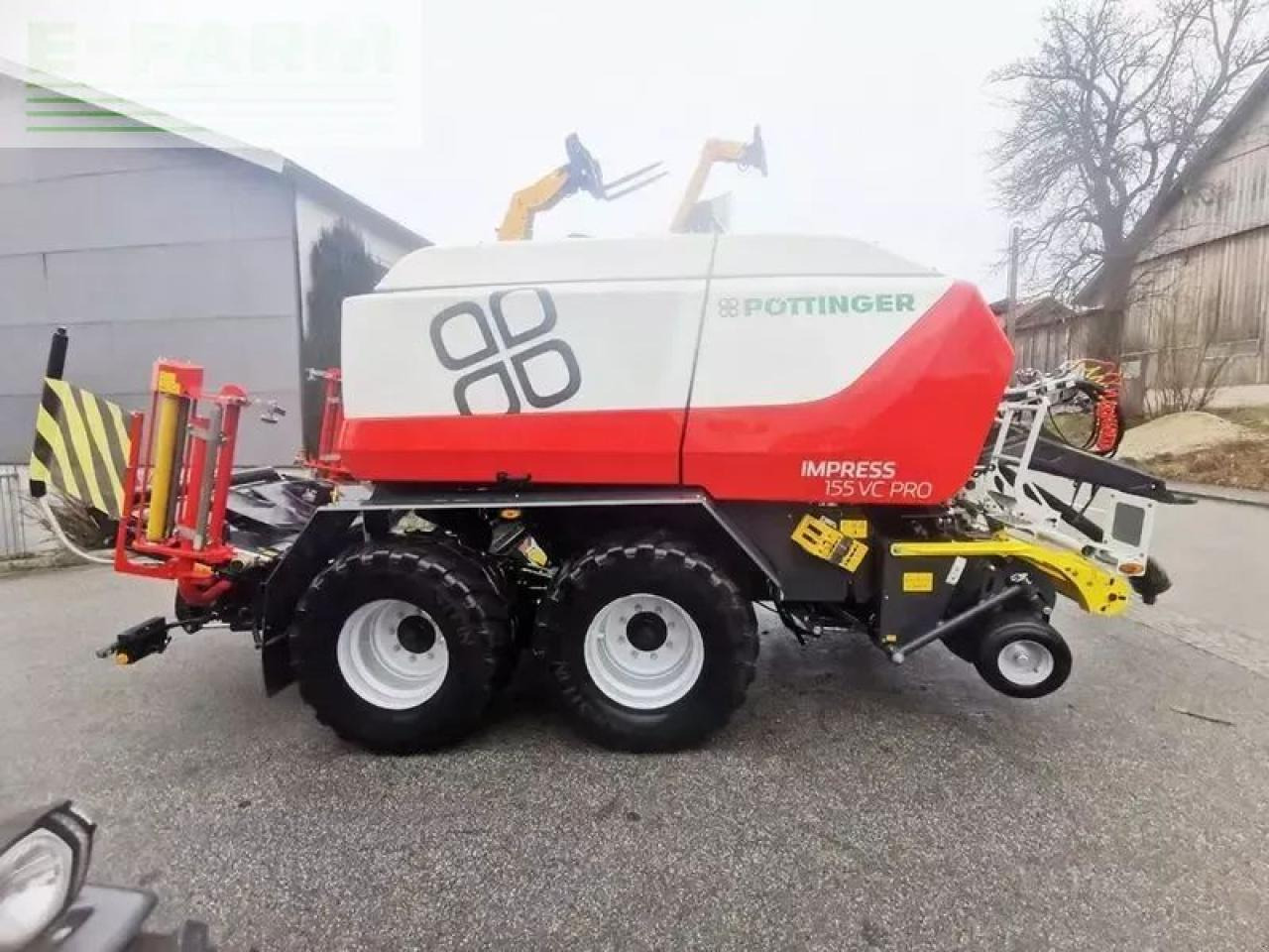 Pöttinger impress 155 vc pro press-wickelkombination - Enfardadeira de fardos quadrados: foto 3 Pöttinger impress 155 vc pro press-wickelkombination - Enfardadeira de fardos quadrados: foto 3