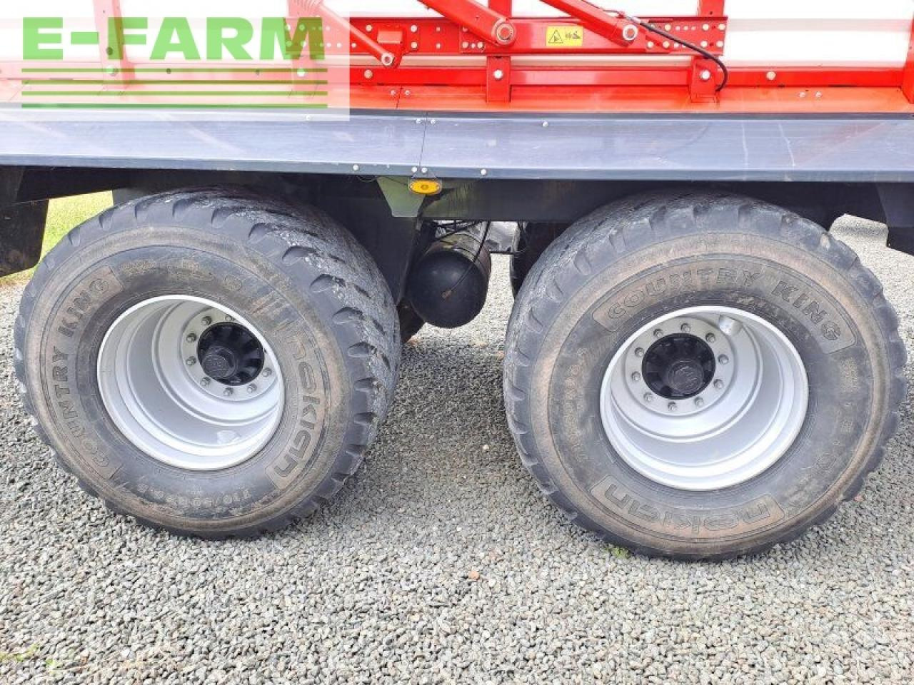 Reboque basculante agrícola Pöttinger jumbo 7210 d combiline: foto 7