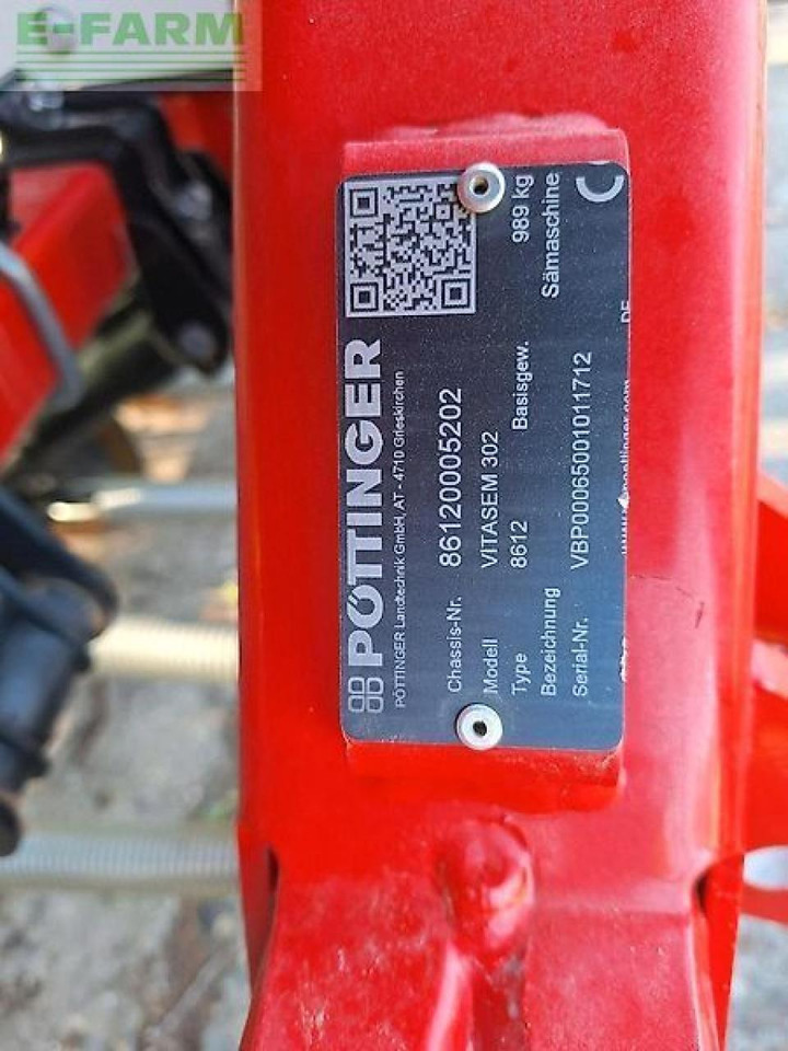 Pöttinger vitasem 302 drillmaschine sämaschine scheibenschare - Semeadeira: foto 4 Pöttinger vitasem 302 drillmaschine sämaschine scheibenschare - Semeadeira: foto 4