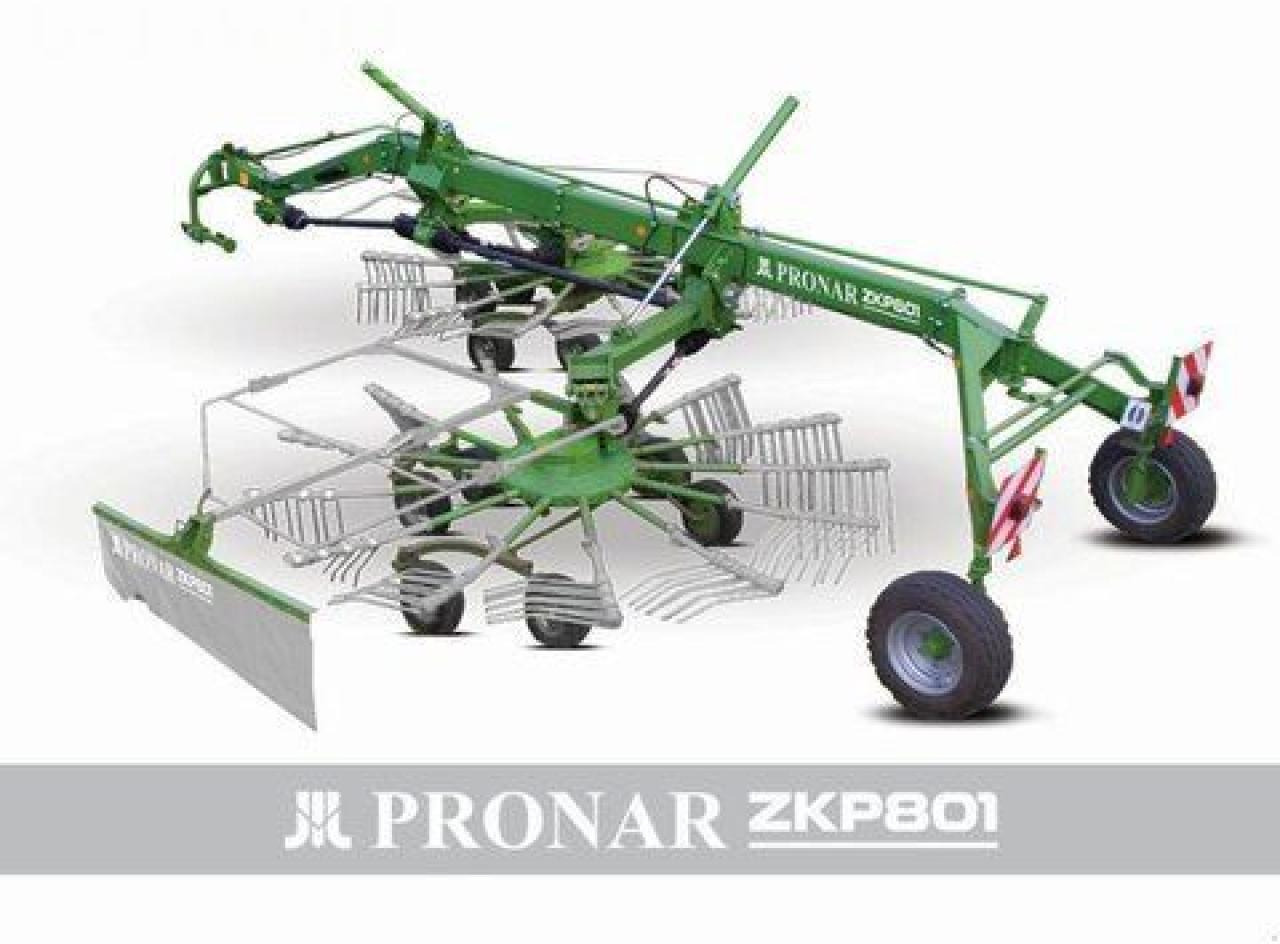 Pronar zkp 801 8m seitenschwader doppelschwader - Ancinho enleirador: foto 1 Pronar zkp 801 8m seitenschwader doppelschwader - Ancinho enleirador: foto 1
