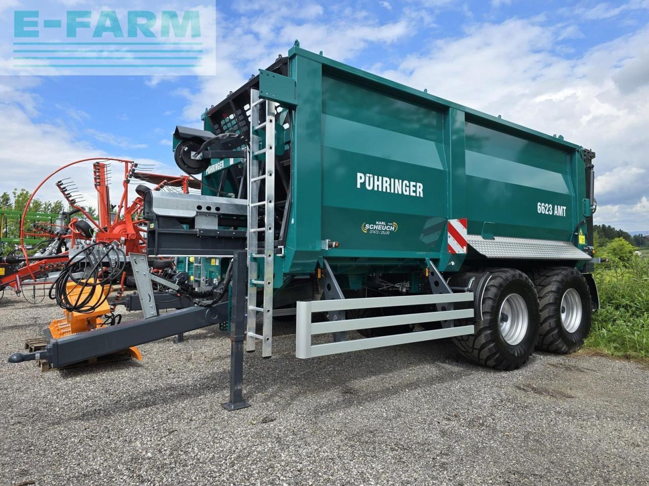 Pühringer amt6623 - Reboque basculante agrícola: foto 1 Pühringer amt6623 - Reboque basculante agrícola: foto 1