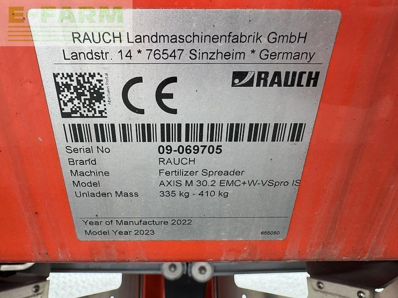Rauch m 30.2 emc+w isobus - Distribuidor de fertilizantes: foto 5 Rauch m 30.2 emc+w isobus - Distribuidor de fertilizantes: foto 5
