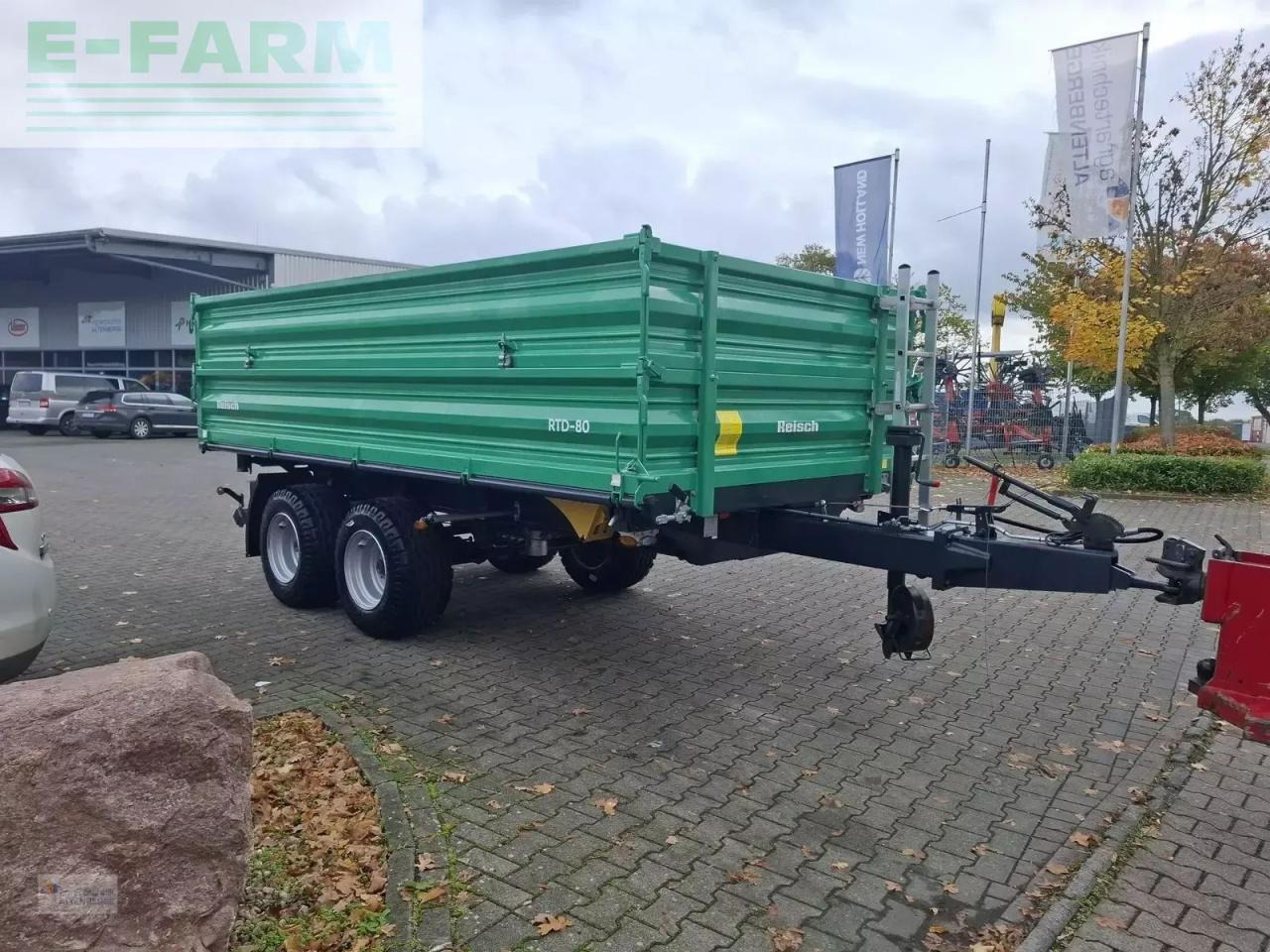 Reisch rtd 80 - Reboque basculante agrícola: foto 5 Reisch rtd 80 - Reboque basculante agrícola: foto 5