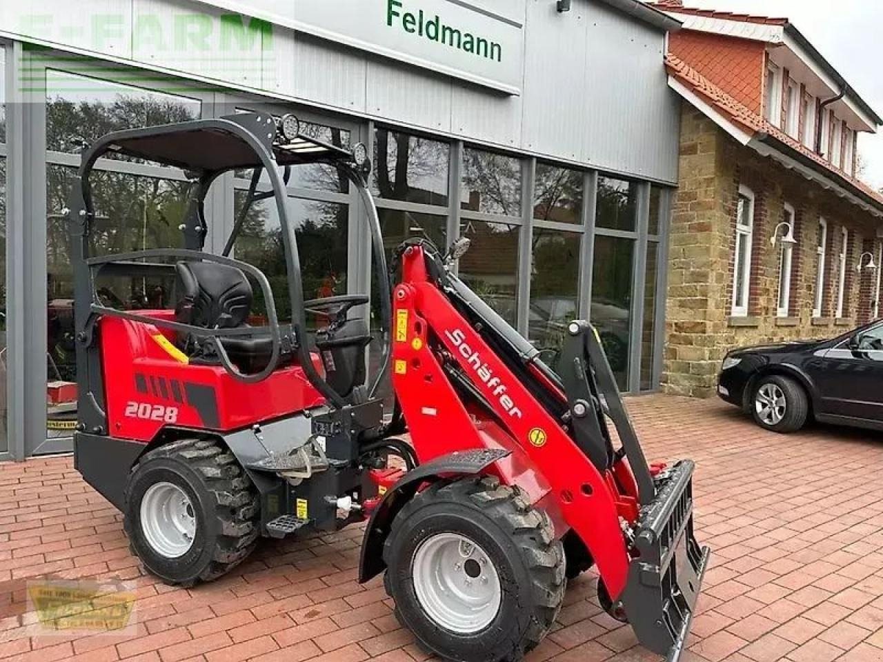 Schäffer 2028 - 2 euro-aufnahme - Carregadeira de rodas: foto 1 Schäffer 2028 - 2 euro-aufnahme - Carregadeira de rodas: foto 1