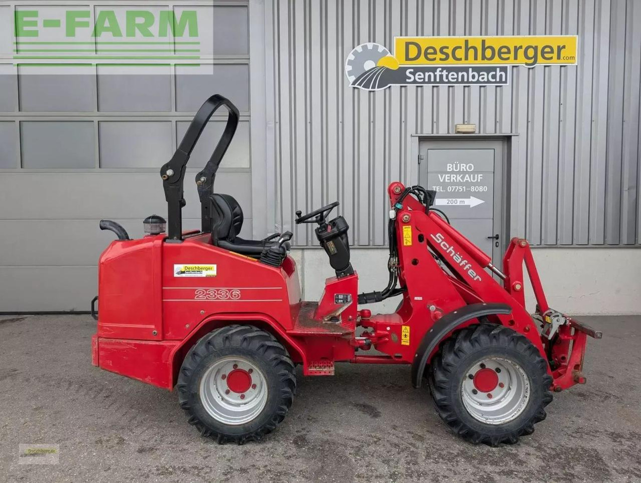 Schäffer 2336 - Carregadeira de rodas: foto 1 Schäffer 2336 - Carregadeira de rodas: foto 1