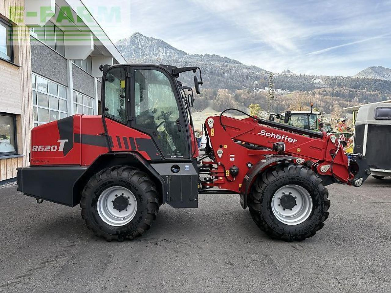 Schäffer 8620t teleradlader - Carregadeira de rodas: foto 4 Schäffer 8620t teleradlader - Carregadeira de rodas: foto 4