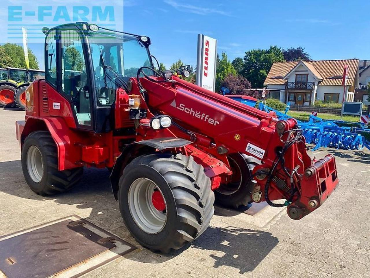 Schäffer 9530 t, teleskop, zentralschmierung, bereifung neu - Mini escavadeira: foto 5 Schäffer 9530 t, teleskop, zentralschmierung, bereifung neu - Mini escavadeira: foto 5