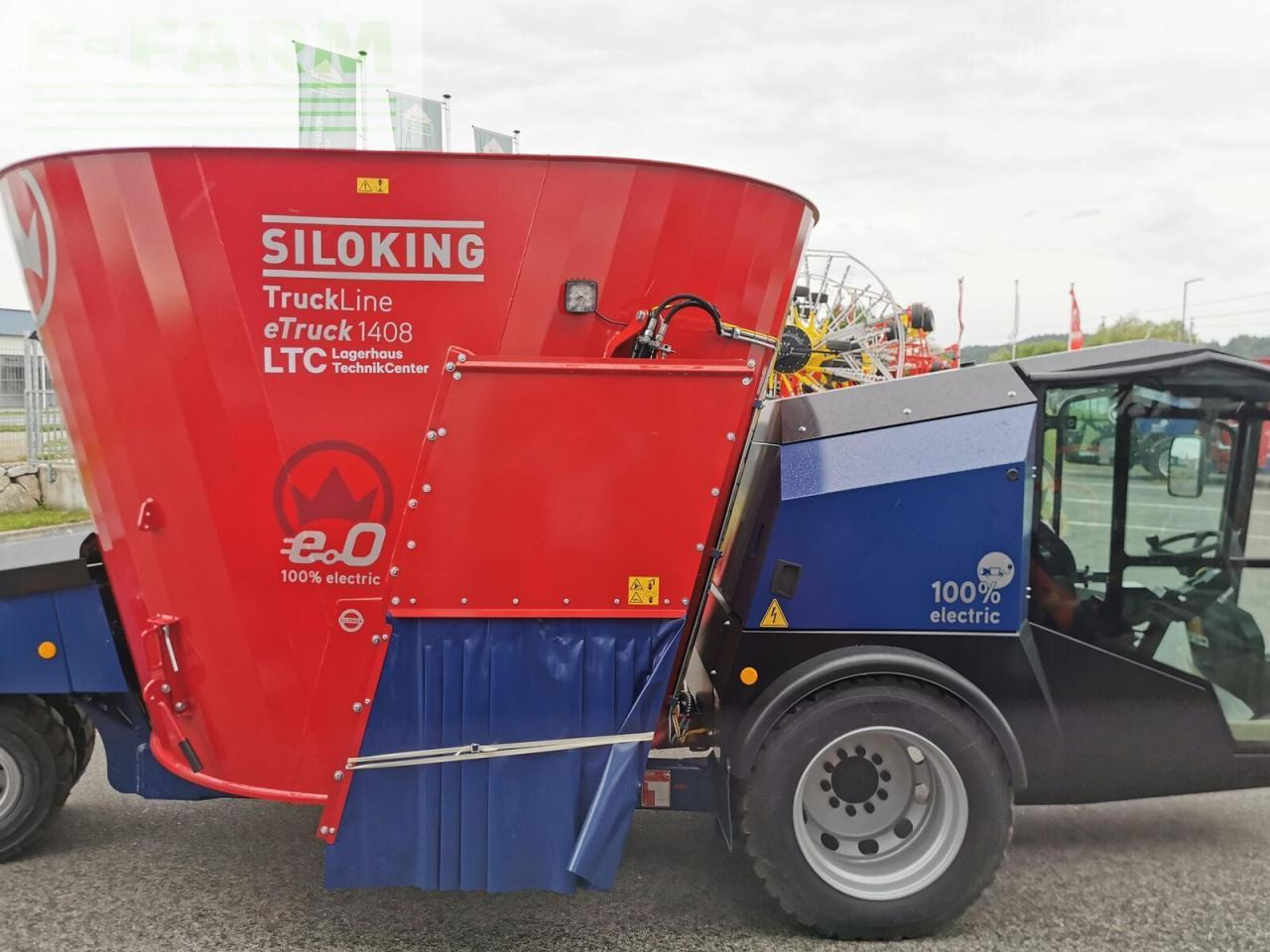Equipamento de gado Siloking truckline etruck 1408-10: foto 6
