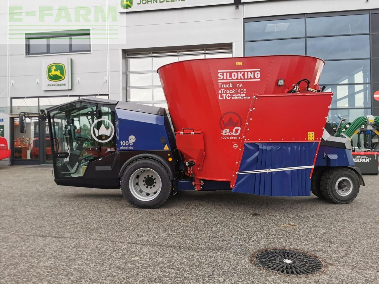 Equipamento de gado Siloking truckline etruck 1408-10: foto 7