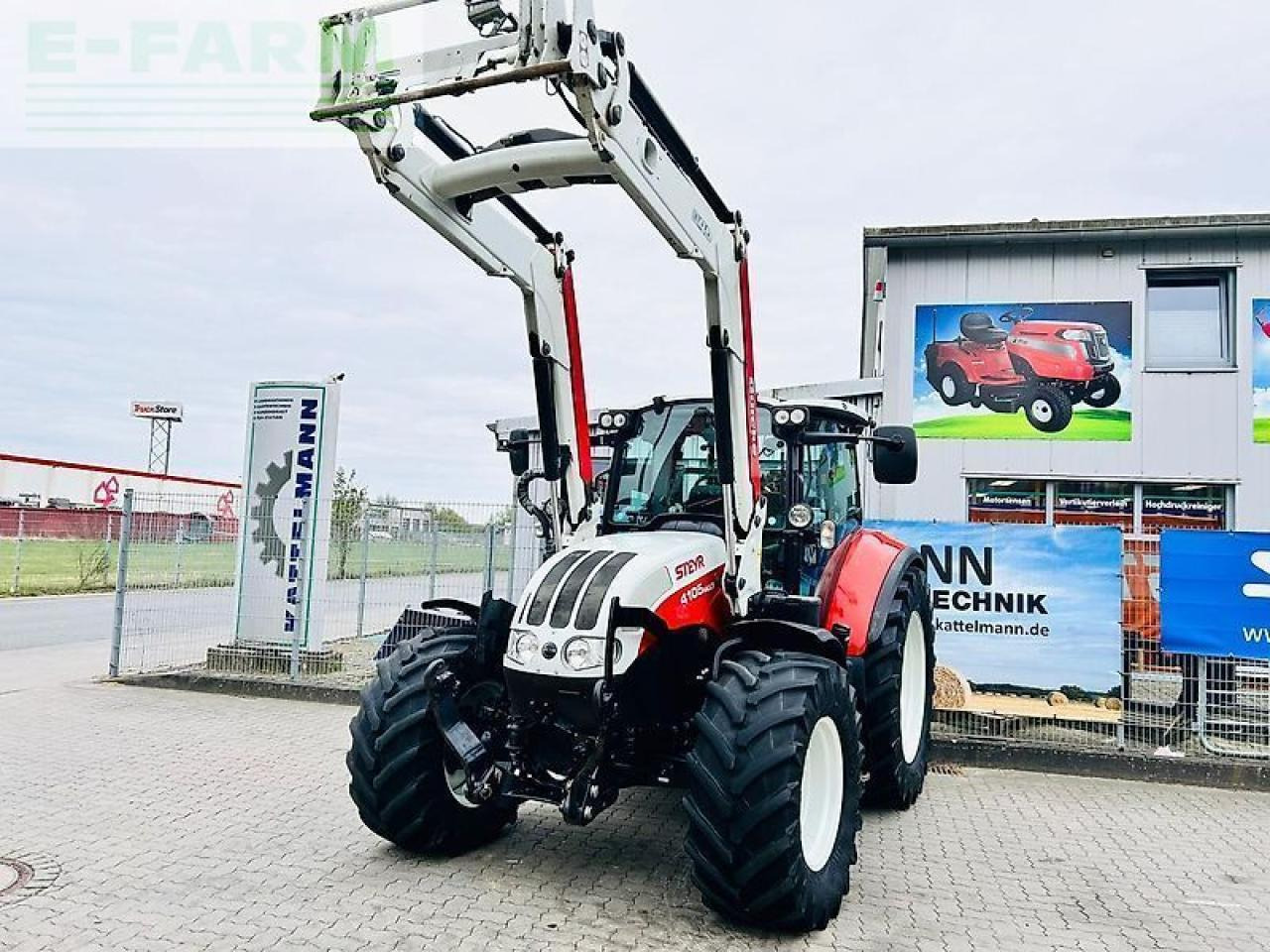 Steyr 4105 multi - Trator: foto 1 Steyr 4105 multi - Trator: foto 1