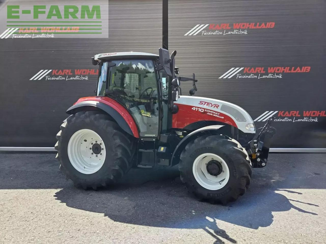 Steyr 4110 kompakt (stage v) - Trator: foto 4 Steyr 4110 kompakt (stage v) - Trator: foto 4