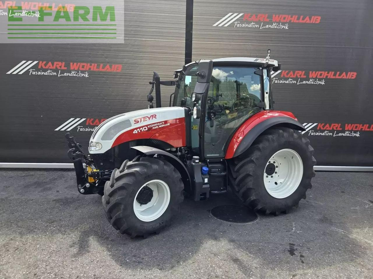 Steyr 4110 kompakt (stage v) - Trator: foto 1 Steyr 4110 kompakt (stage v) - Trator: foto 1