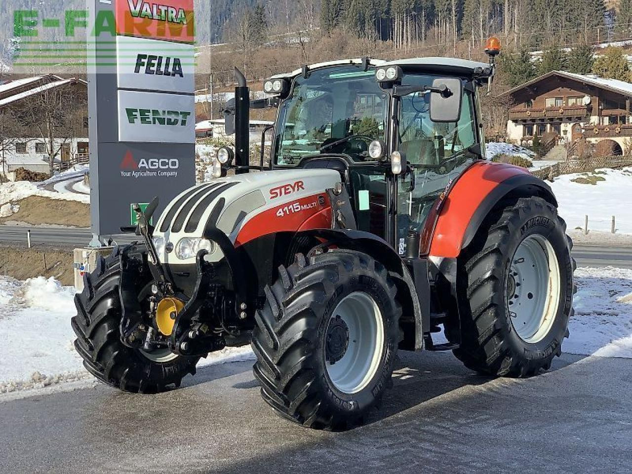 Steyr 4115 multi - Trator: foto 2 Steyr 4115 multi - Trator: foto 2