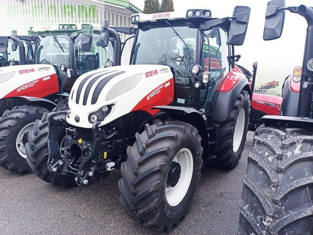 Steyr 4120 expert cvt CVT - Trator: foto 1 Steyr 4120 expert cvt CVT - Trator: foto 1