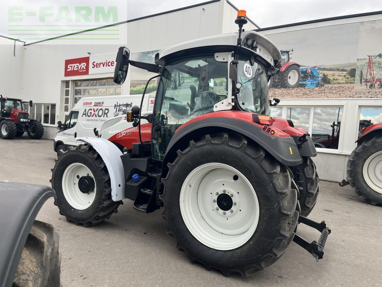 Trator Steyr 4130 expert cvt CVT: foto 9
