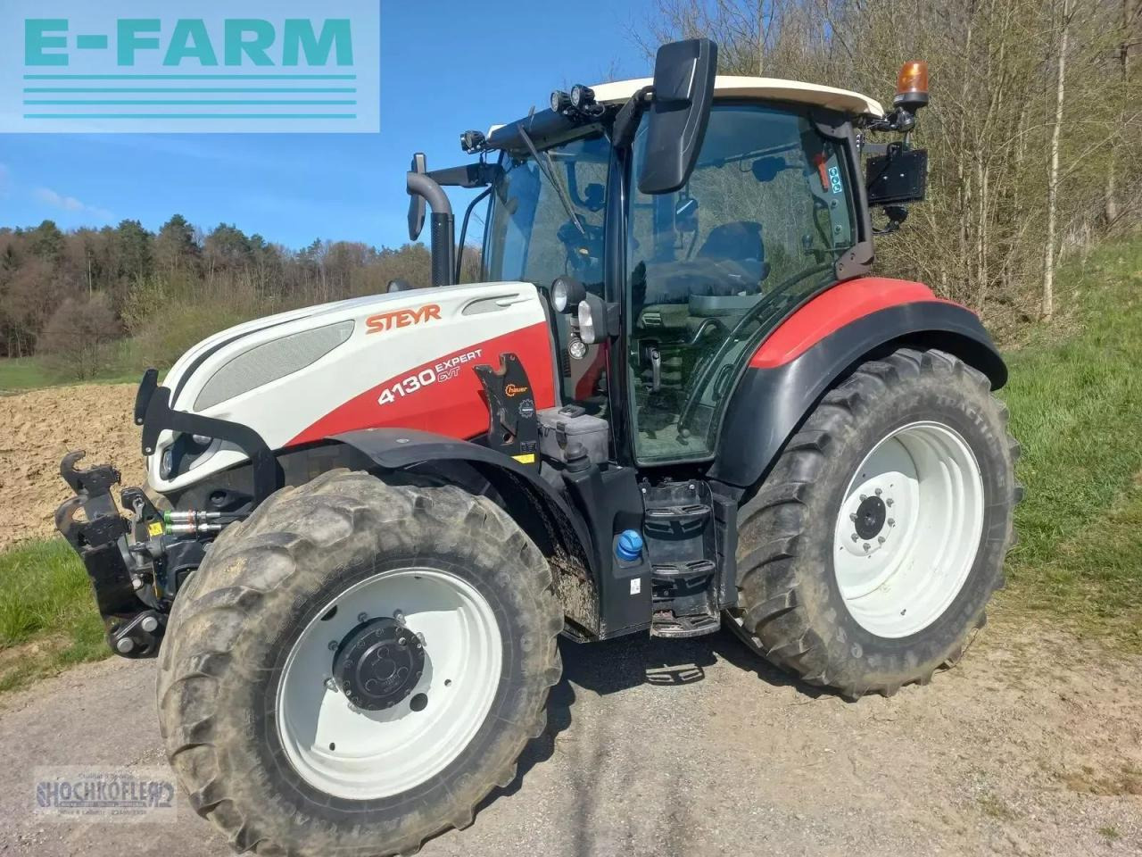 Steyr 4130 expert cvt CVT - Trator: foto 1 Steyr 4130 expert cvt CVT - Trator: foto 1