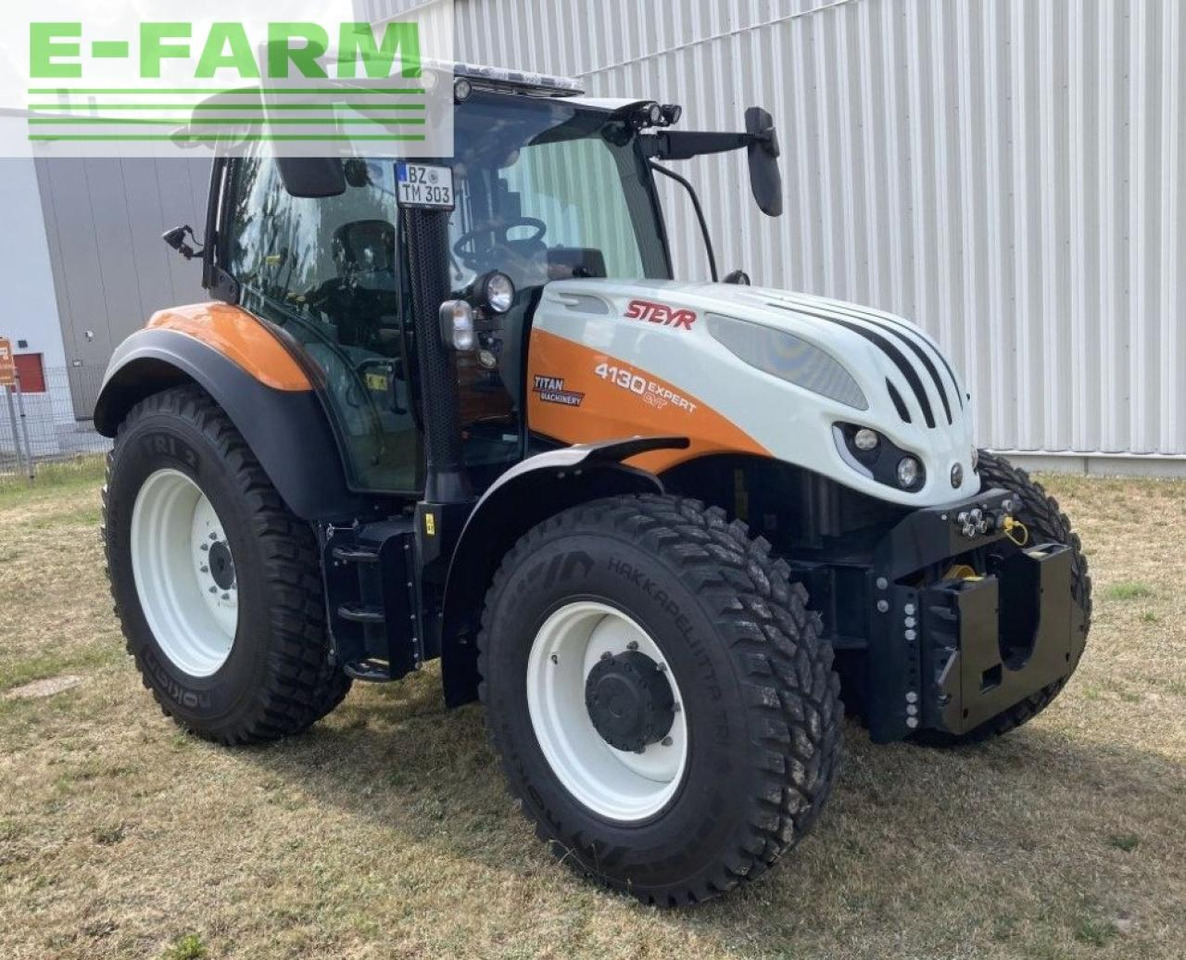 Steyr 4130 expert cvt CVT - Trator: foto 2 Steyr 4130 expert cvt CVT - Trator: foto 2