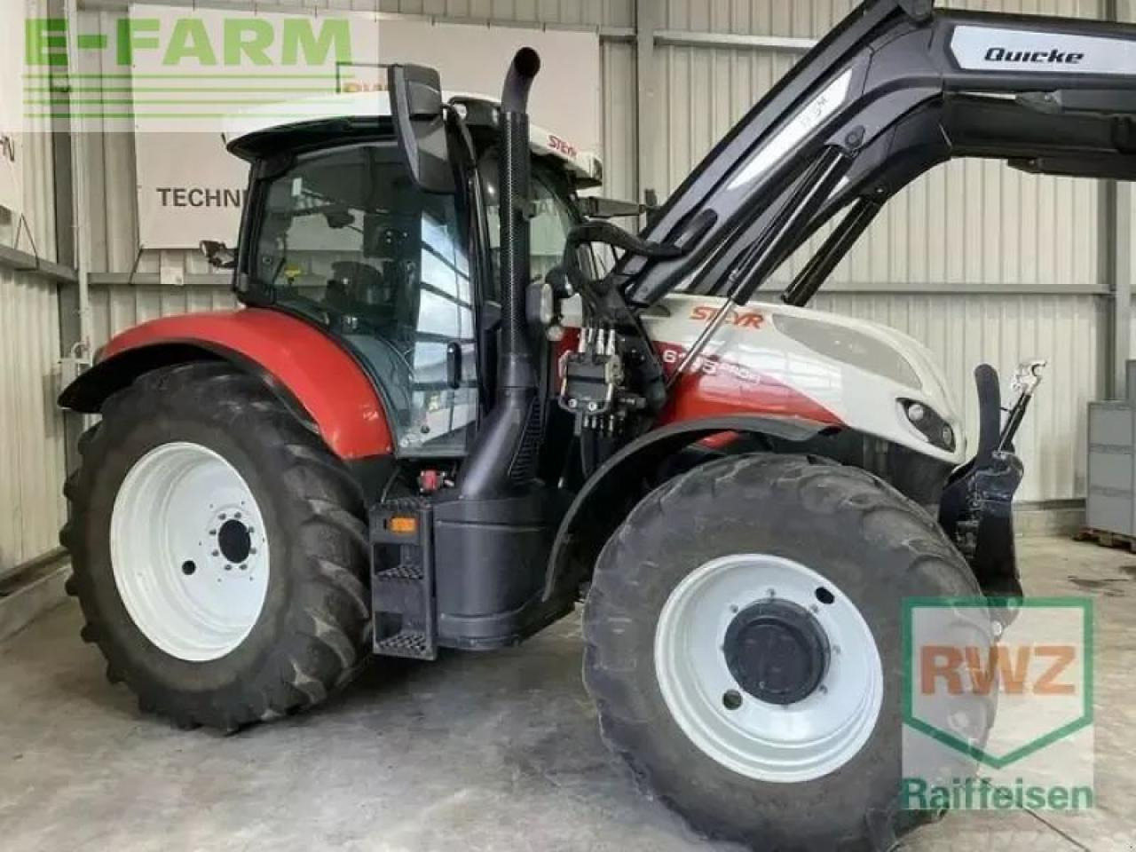 Steyr 6145 profi - Trator: foto 2 Steyr 6145 profi - Trator: foto 2