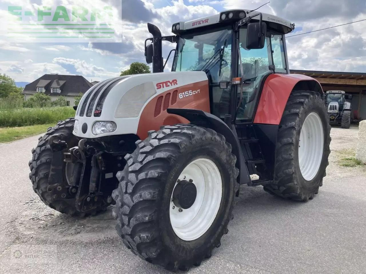 Steyr 6155 cvt komfort - Trator: foto 1 Steyr 6155 cvt komfort - Trator: foto 1