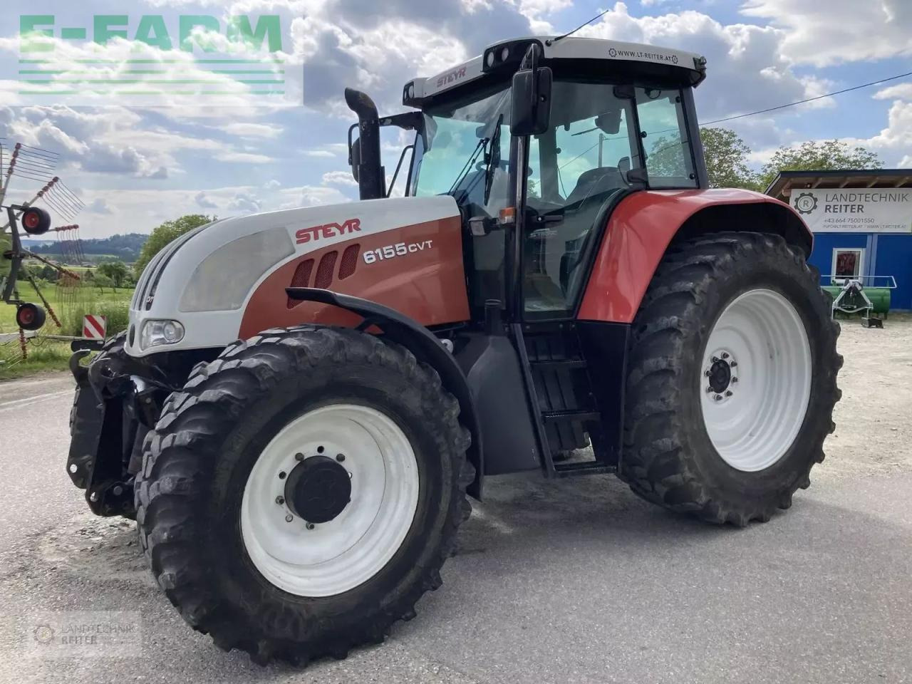 Steyr 6155 cvt komfort - Trator: foto 2 Steyr 6155 cvt komfort - Trator: foto 2