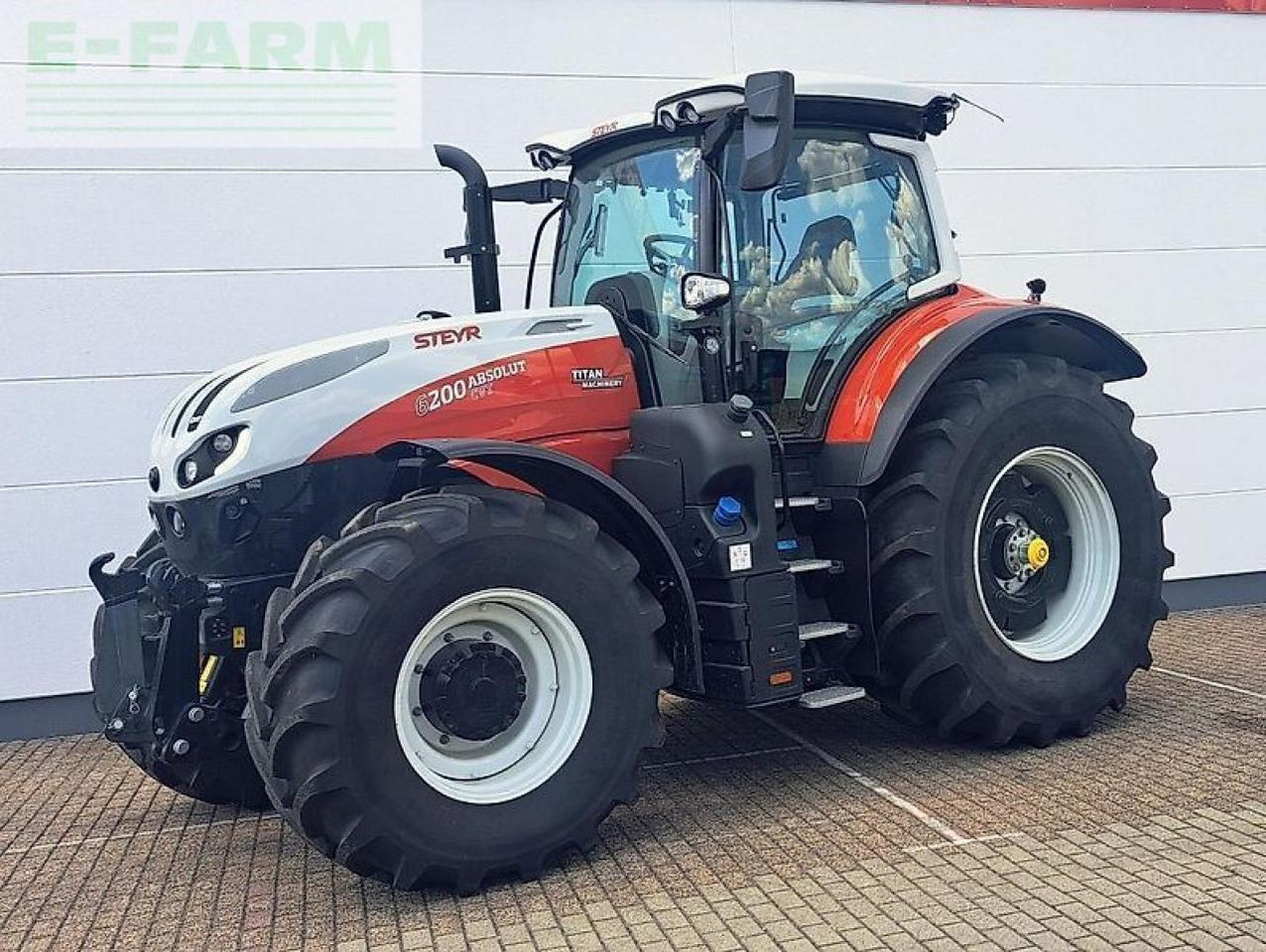 Trator Steyr 6200 absolut cvt CVT: foto 8 Trator Steyr 6200 absolut cvt CVT: foto 8