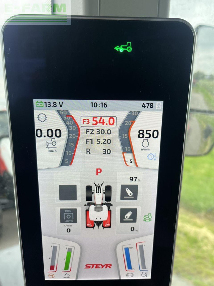 Trator Steyr 6280 absolut cvt CVT: foto 12