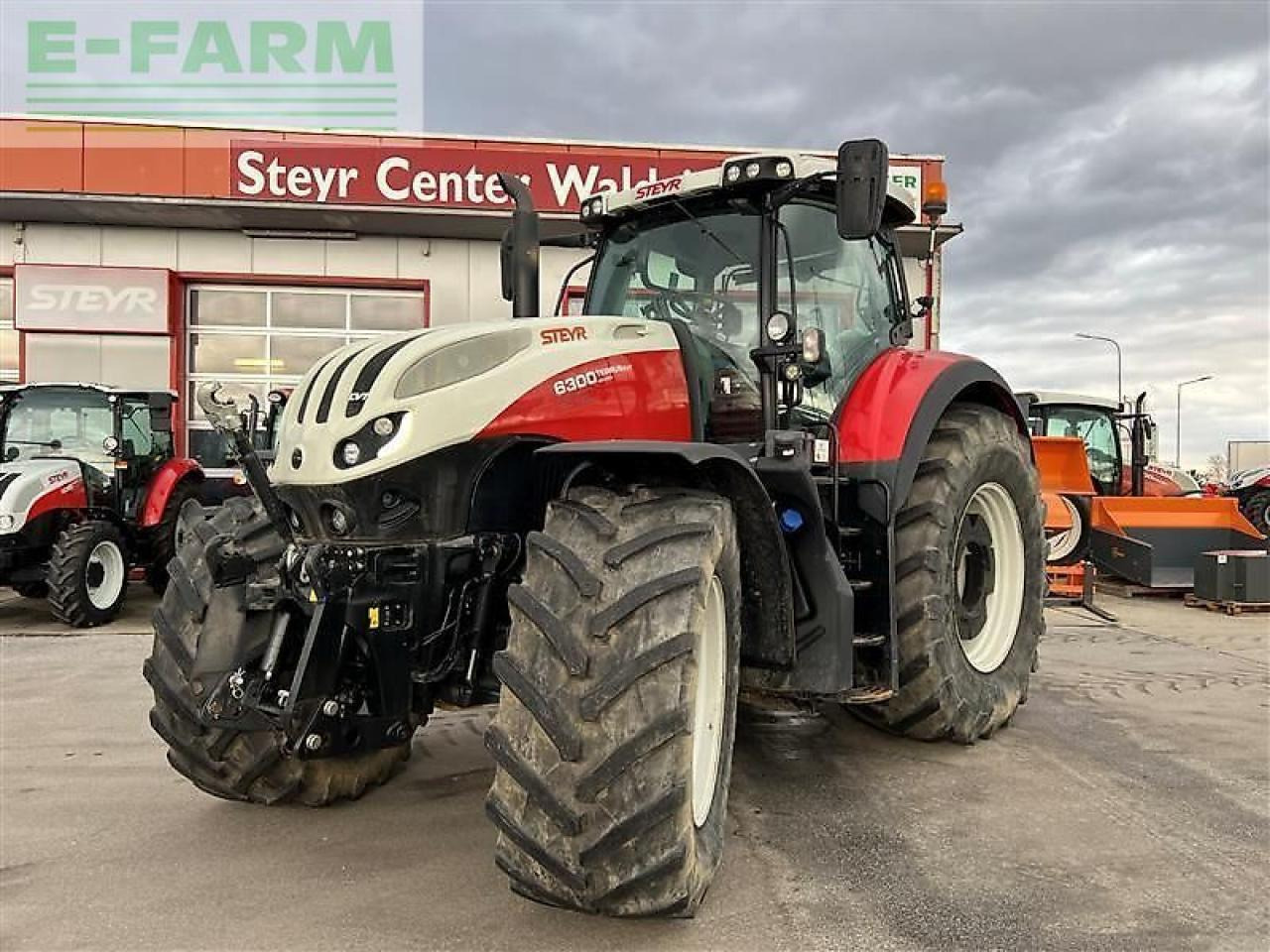 Steyr 6300 terrus cvt CVT - Trator: foto 2 Steyr 6300 terrus cvt CVT - Trator: foto 2