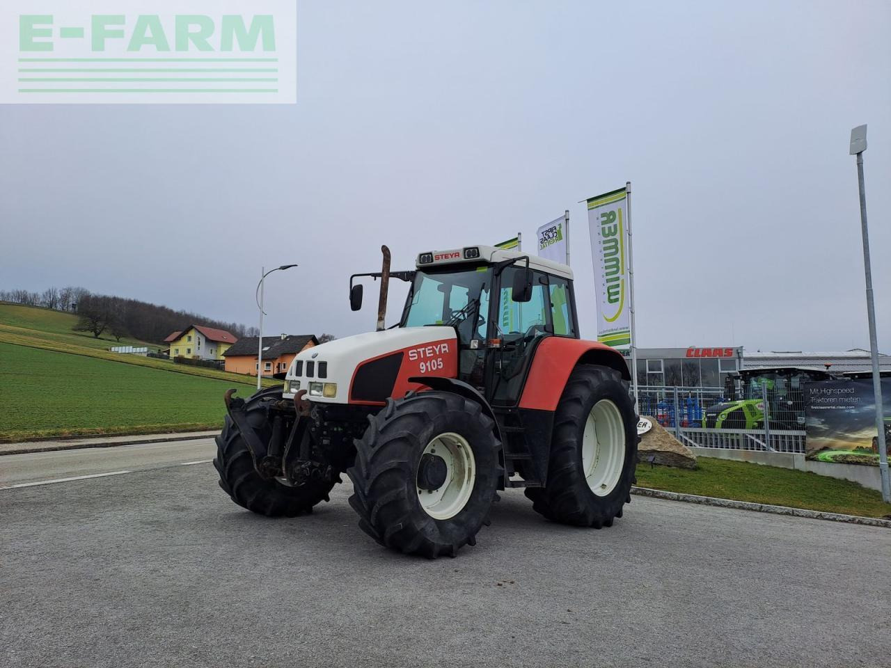 Steyr 9105 - Trator: foto 1 Steyr 9105 - Trator: foto 1