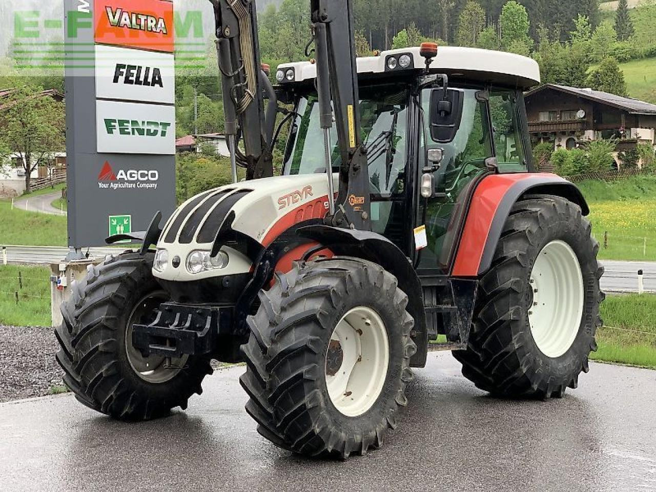 Steyr 9105 mt + hauer fl - Trator: foto 2 Steyr 9105 mt + hauer fl - Trator: foto 2