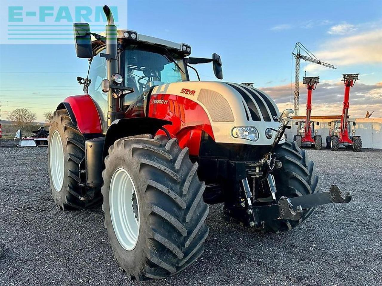 Steyr cvt 6220 - Trator: foto 1 Steyr cvt 6220 - Trator: foto 1