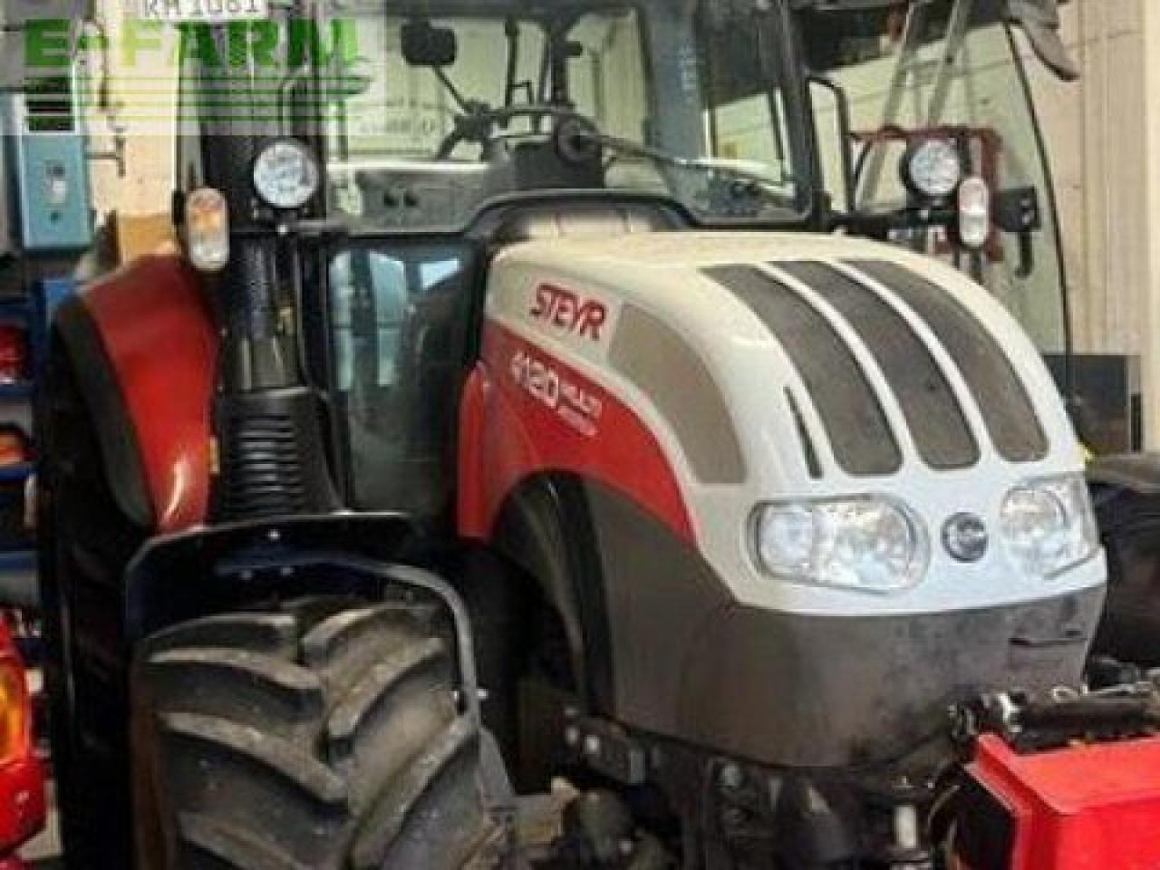 Trator Steyr multi 4120: foto 8