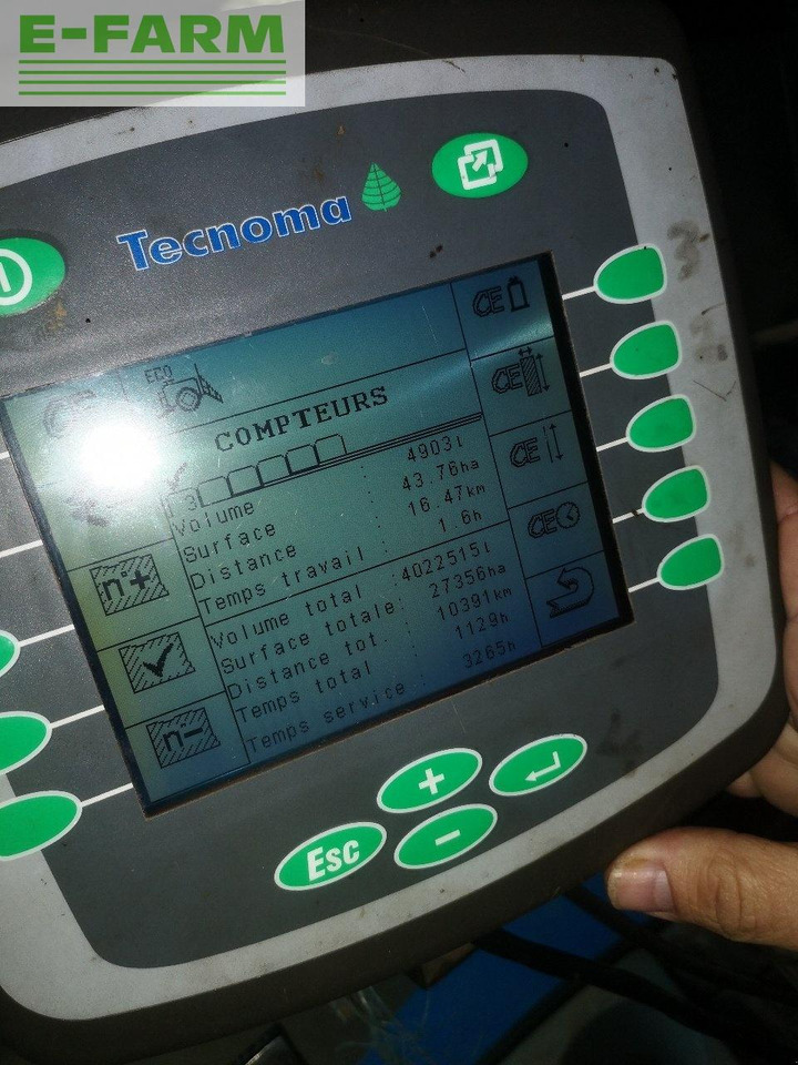 Tecnoma tecnis 3100 - Pulverizador de arrastar: foto 4 Tecnoma tecnis 3100 - Pulverizador de arrastar: foto 4