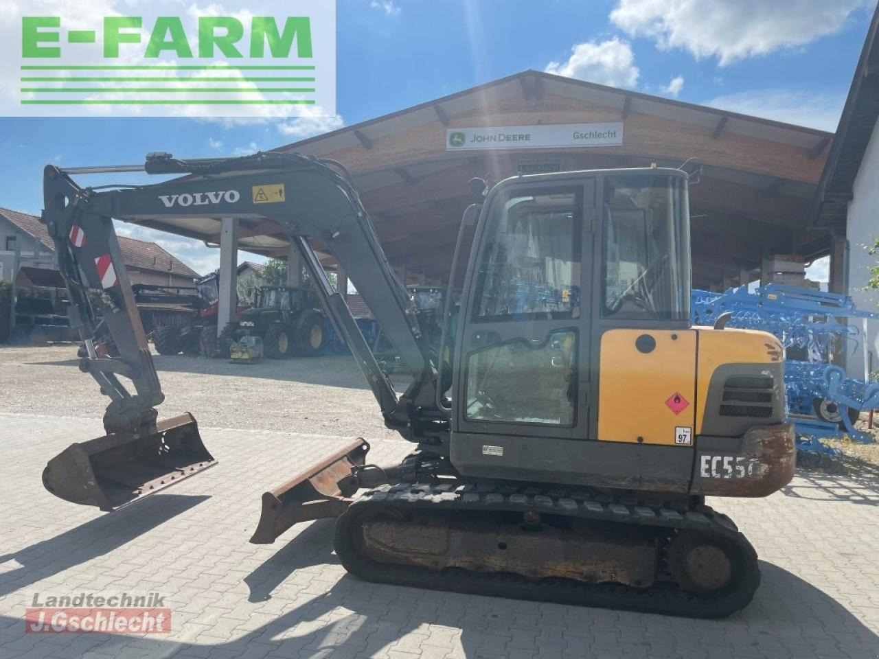 Volvo ec 55c - Mini escavadeira: foto 1 Volvo ec 55c - Mini escavadeira: foto 1
