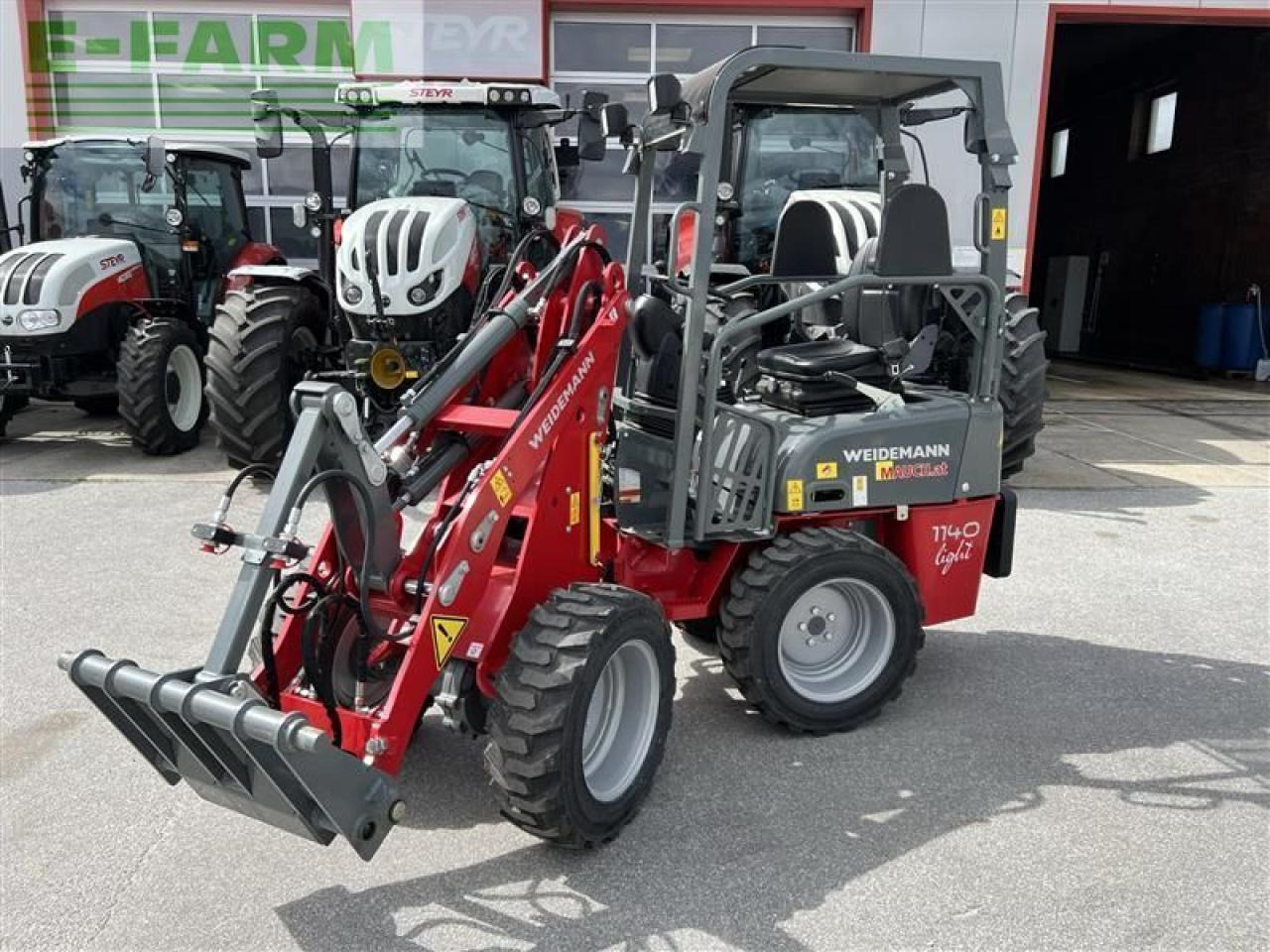 Weidemann 1140 light - Mini escavadeira: foto 1 Weidemann 1140 light - Mini escavadeira: foto 1