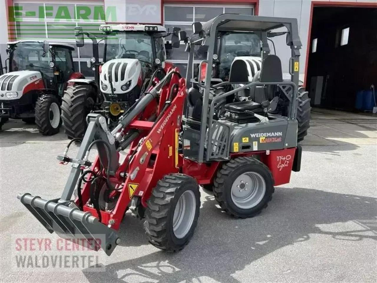 Weidemann 1140 light - Carregadeira de rodas: foto 1 Weidemann 1140 light - Carregadeira de rodas: foto 1