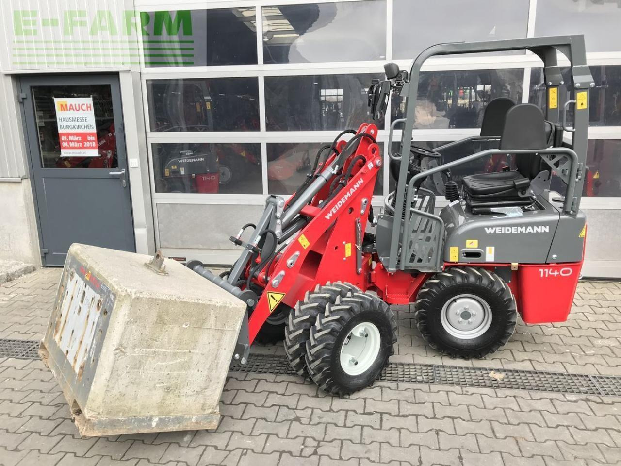 Weidemann 1140 light aktion - Mini escavadeira: foto 1 Weidemann 1140 light aktion - Mini escavadeira: foto 1