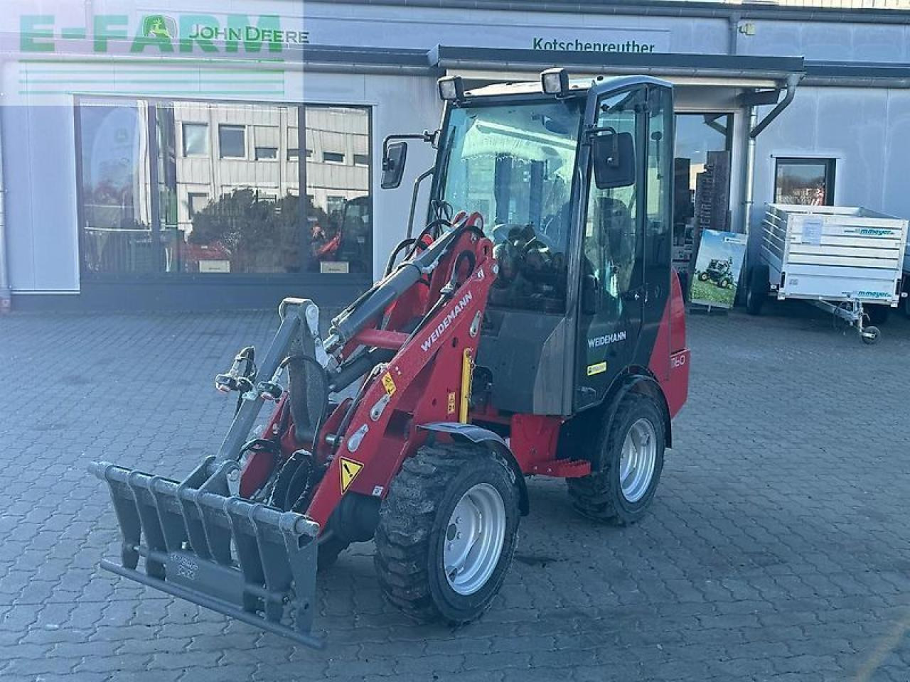 Weidemann 1160 - Mini escavadeira: foto 1 Weidemann 1160 - Mini escavadeira: foto 1