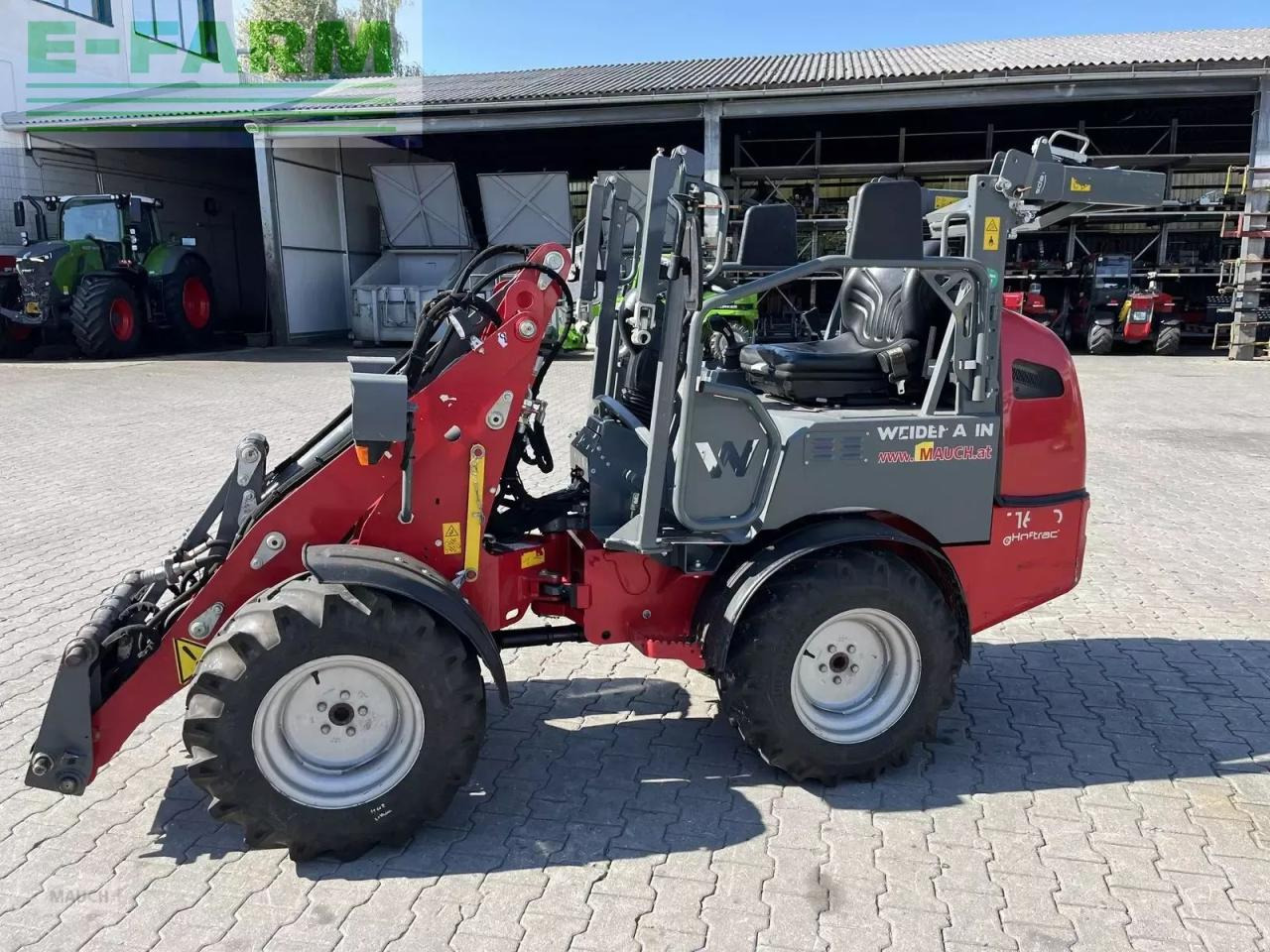 Weidemann 1160e mit 1400h, hohe hubhöhe - Carregadeira de rodas: foto 2 Weidemann 1160e mit 1400h, hohe hubhöhe - Carregadeira de rodas: foto 2