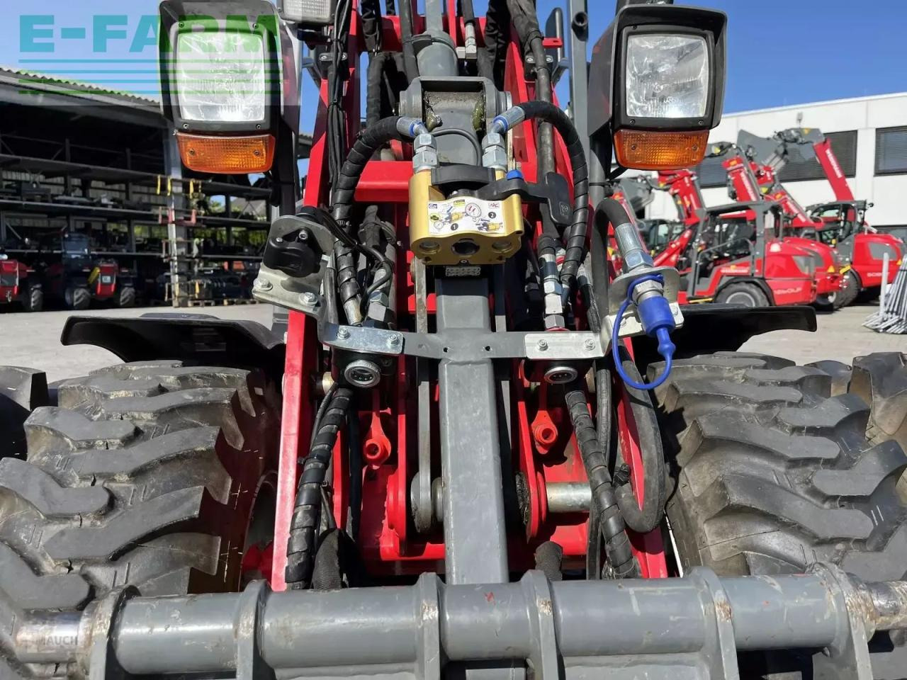 Weidemann 1160e mit 350h, klappdach, straßenzulassung - Carregadeira de rodas: foto 4 Weidemann 1160e mit 350h, klappdach, straßenzulassung - Carregadeira de rodas: foto 4