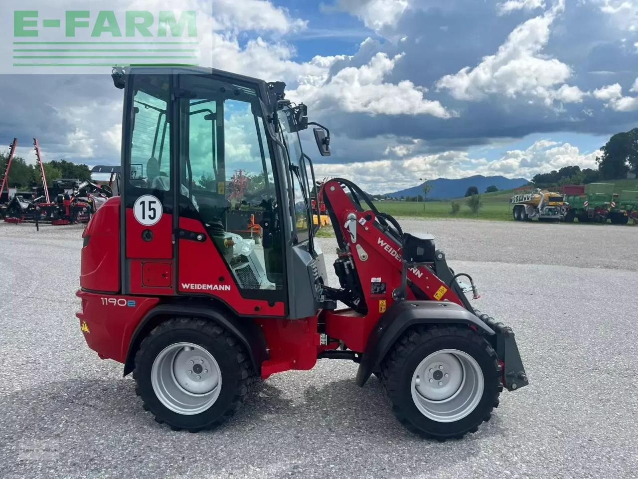 Weidemann 1190e - Carregadeira de rodas: foto 2 Weidemann 1190e - Carregadeira de rodas: foto 2