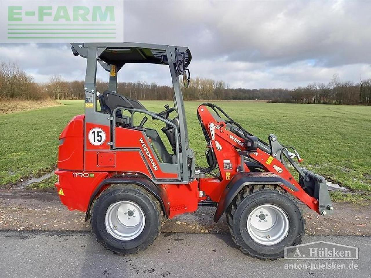 Weidemann 1190e elektro - Mini escavadeira: foto 5 Weidemann 1190e elektro - Mini escavadeira: foto 5