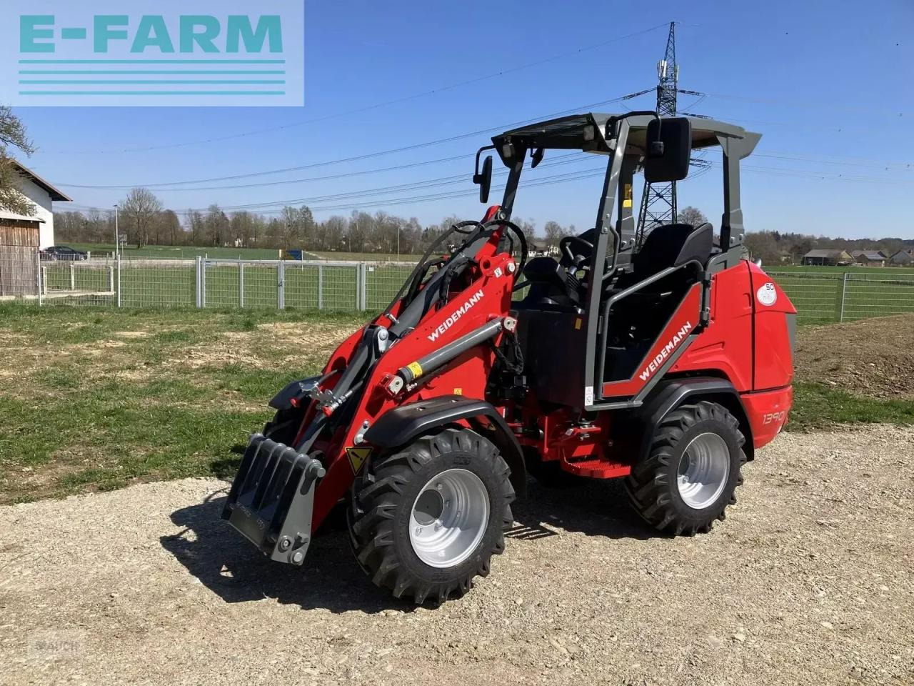 Weidemann 1390 hoftrac stufe v - Carregadeira de rodas: foto 1 Weidemann 1390 hoftrac stufe v - Carregadeira de rodas: foto 1