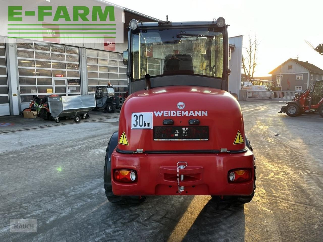Pá carregadora telescópica Weidemann 3070cx80 teleradlader 3100h, 30km/h 100l hydr.: foto 14