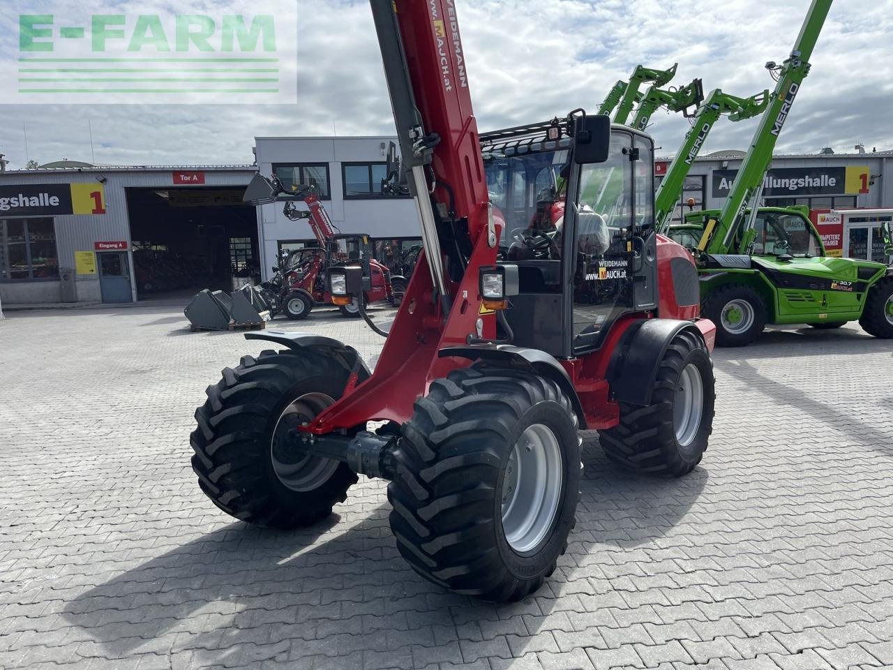 Weidemann 4080lp tele 30km/h - Mini escavadeira: foto 2 Weidemann 4080lp tele 30km/h - Mini escavadeira: foto 2