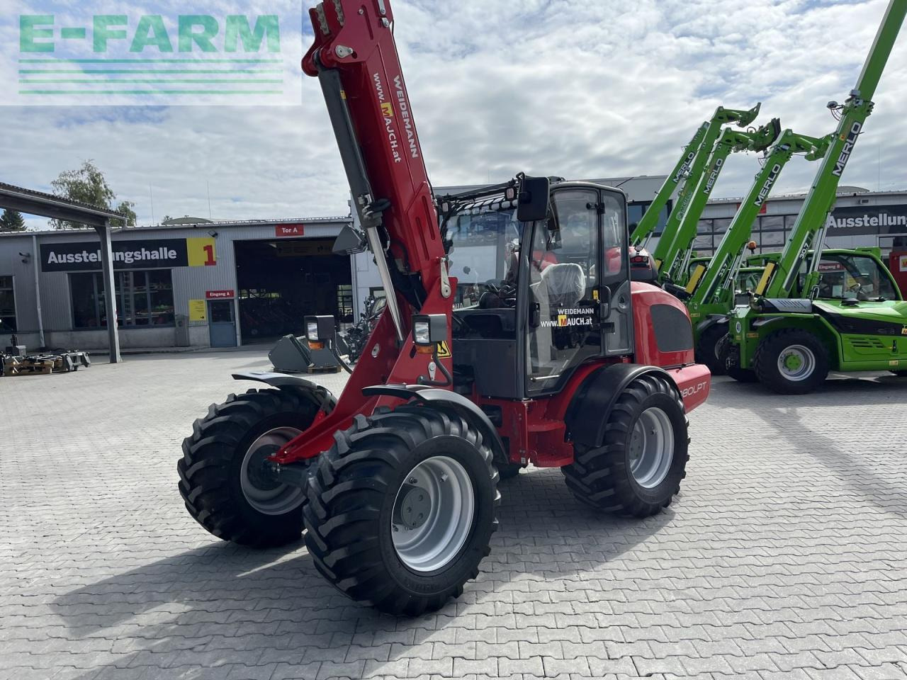 Weidemann 4080lp tele 30km/h - Mini escavadeira: foto 3 Weidemann 4080lp tele 30km/h - Mini escavadeira: foto 3